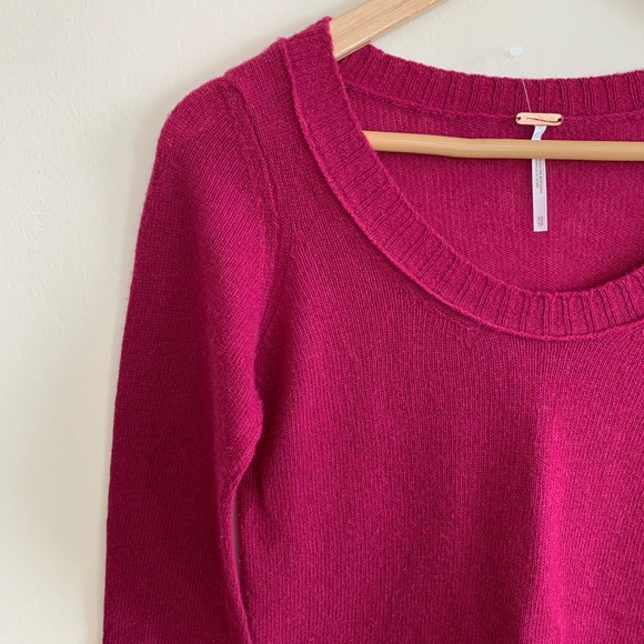 NEW free people wool blend sweater . - Picture 3 of 6